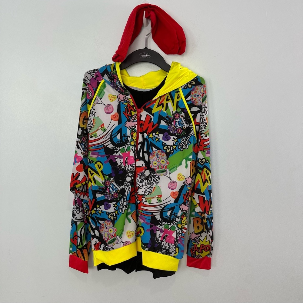 Revolution Dance Small Adult I've Got the Power Black, Yellow, Red, Hip Hop